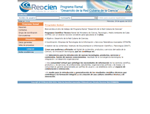 Tablet Screenshot of programa.redciencia.cu